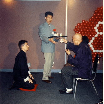 Cerimonia de Baai Si de Sifu Monnerat com Moy Yat